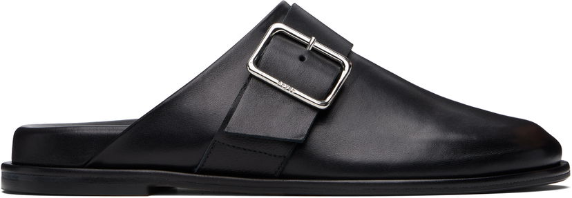 Kläder Aeyde Aeyde Finja Leather Slip-On Loafers Svart | A11-FL-FAER08FL154-SS25-800-001