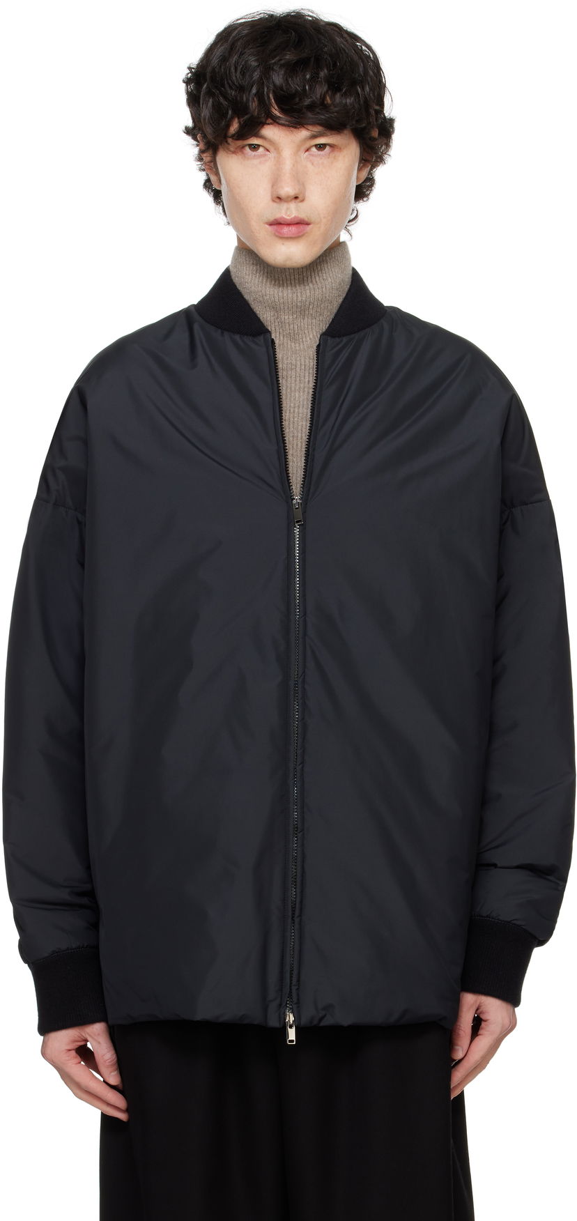 Bomberjacka The Row Dillon Jacket Svart | 701-W3401