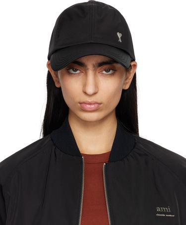 Keps AMI AMI De Coeur Stud Twill Cap Svart | UCP023.PA0007, 0