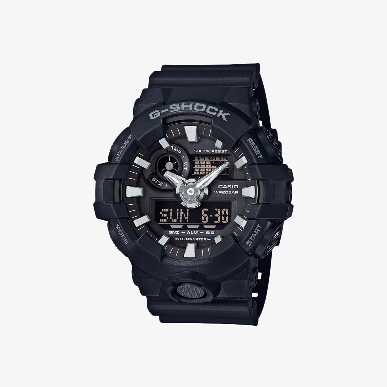 Klocka CASIO G-Shock GA-700-1BER Svart | GA-700-1BER, 1