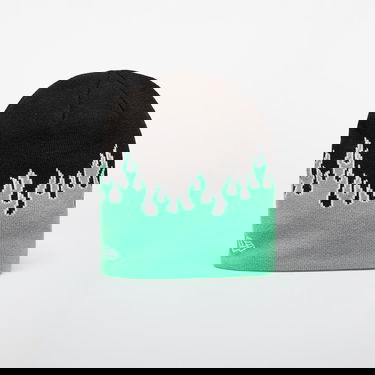 Mössa New Era Knit Thin Flame Skull Knit Island Green Universal Grön | 60565453, 1