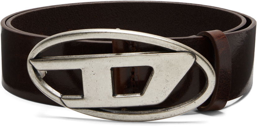 Bälten Diesel B-1dr D-Logo Buckle Belt Brun | X08516-PR666-T2348