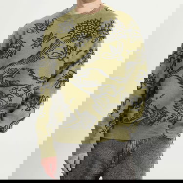 Sweater Heresy Plague Knit Sweater Grön | HAW25-KW04, 5