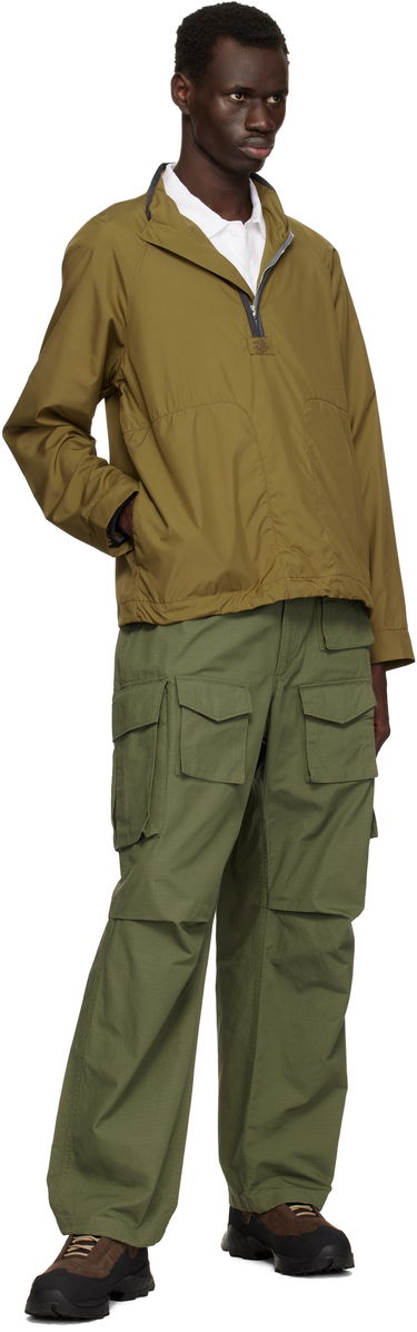 Vindjacka Ranra RANRA Ganga Mini Ripstop Track Jacket Grön | AMSS25TR01552, 3