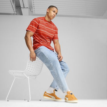 Sneakers och skor Puma Suede Mohair Gul | 398707_01, 2