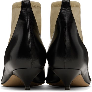 Kläder The Row The Row Mesh Kitten Heel Ankle Boots Svart | F1581-SL1W20, 1