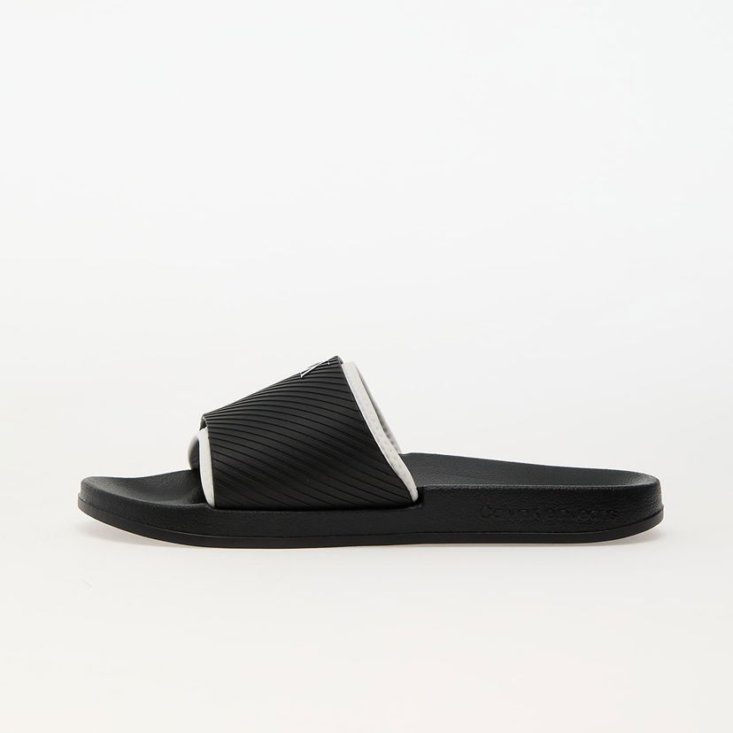 Sneakers och skor CALVIN KLEIN Jeans Slide Rubber Neopren Blue Svart | YM0YM00361 DW4