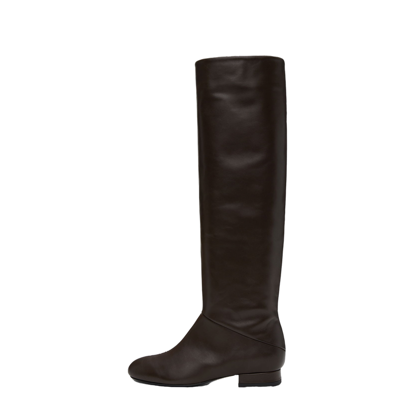 Sneakers och skor BY FAR Felix Nappa Leather Boots Brun | MWFBO064CL013BR023PL