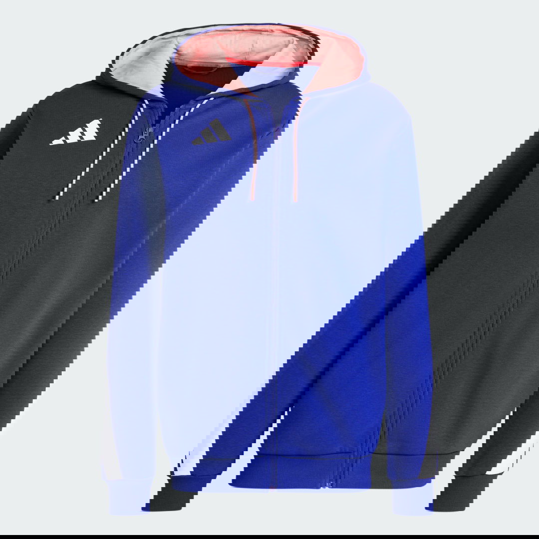 Sweatshirt adidas Performance Team France Full-Zip Blå | IS5083, 1