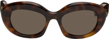 Solglasögon Loewe Curvy Logo Cat-Eye Sunglasses Brun | LW40153I5152E 192337199622, 0