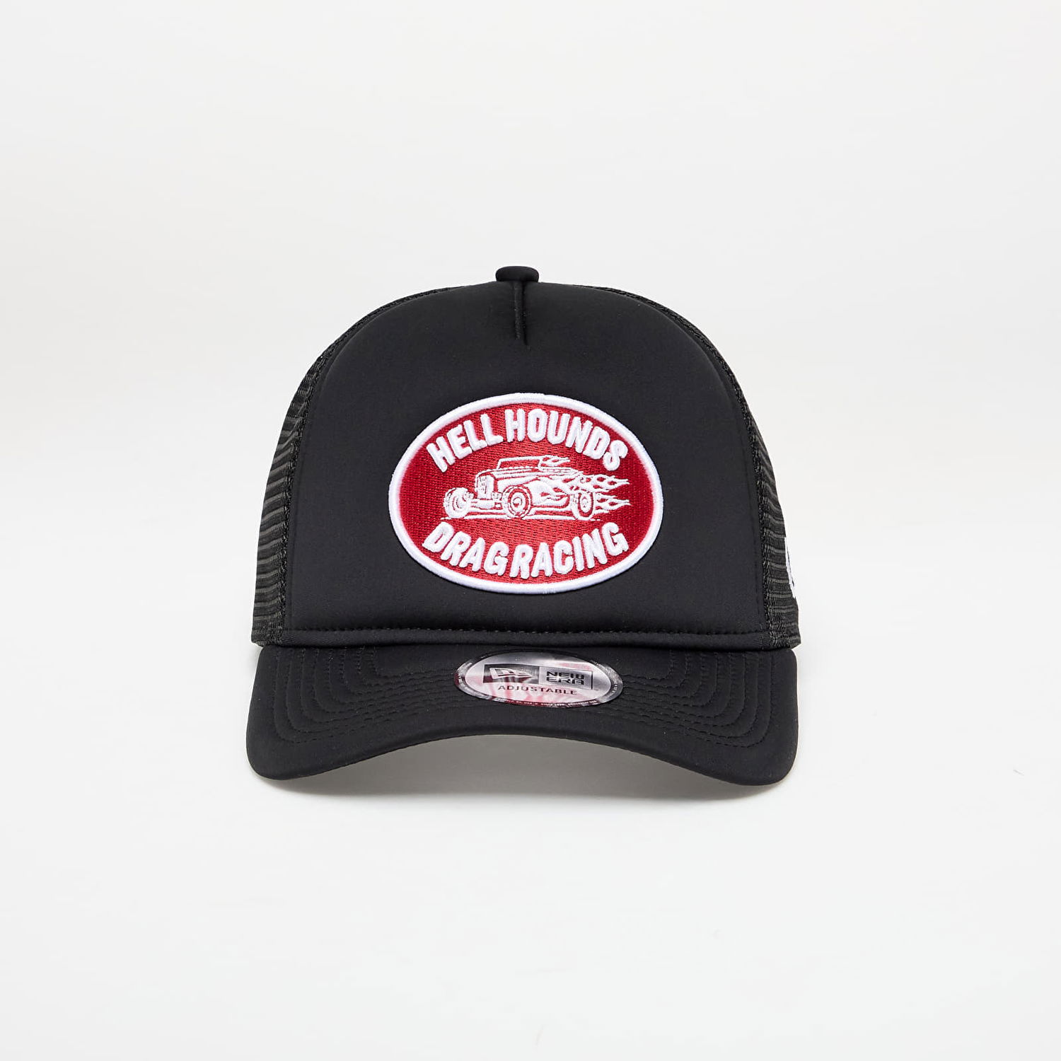 Keps New Era Graphic Patch 9FORTY A-Frame Trucker Adjustable Cap Svart | 60667598, 0
