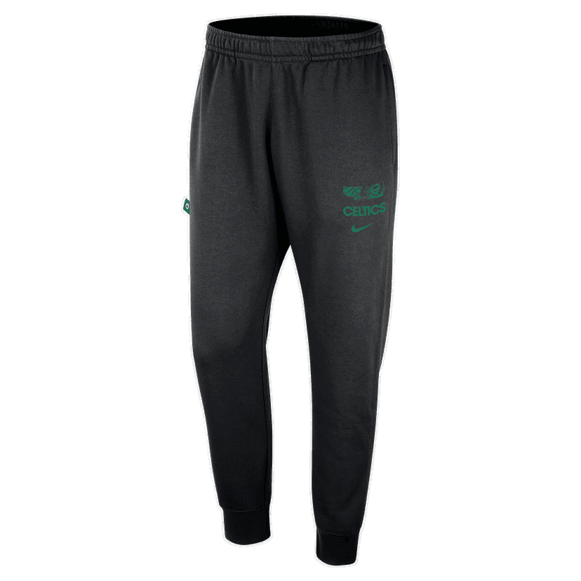 Träningsbyxor Nike Boston Celtics Club Courtside Joggers Svart | FZ7790-011