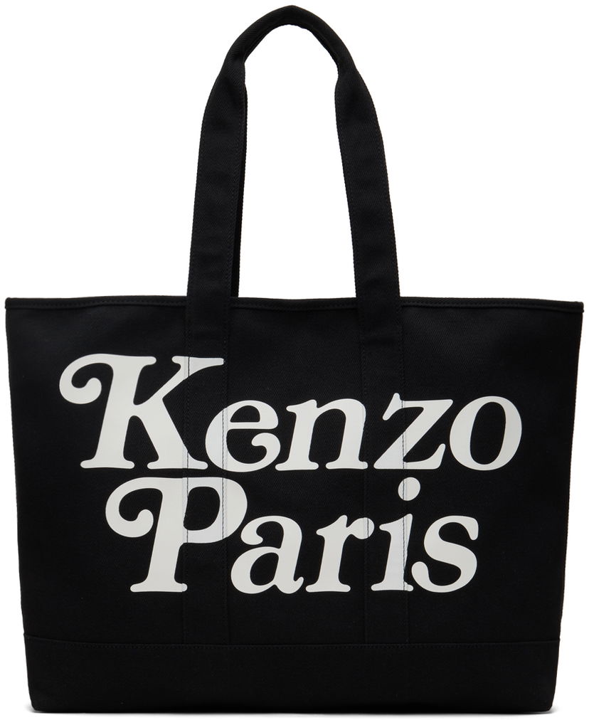 Tygpåse KENZO Verdy x Large Tote Bag Svart | FE58SA911F35