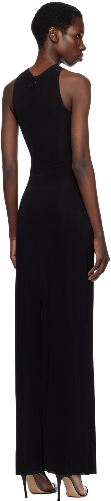 Klä Jean Paul Gaultier Jean Paul Gaultier 'The Conical' Maxi Dress Svart | 25/34-F-RO372-J082-00, 2