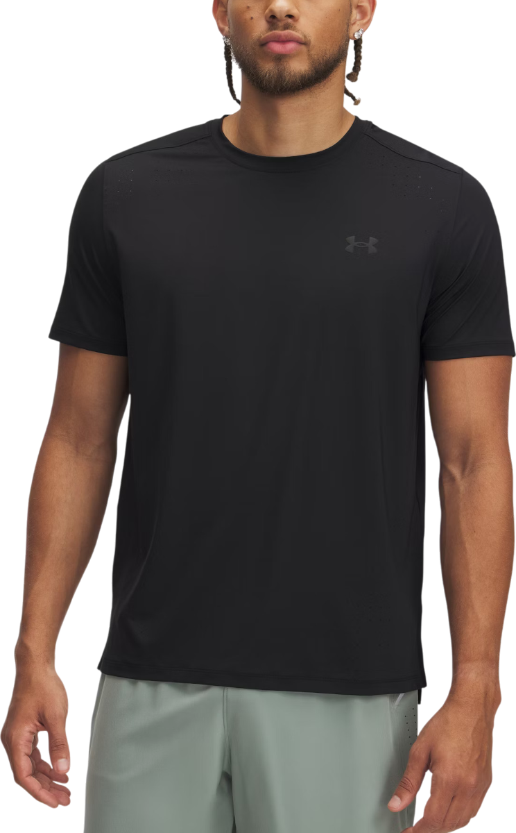 T-shirt Under Armour Launch Elite Short Sleeve T-Shirt Svart | 1389802-001