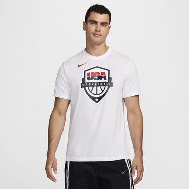 T-shirt Nike USAB Dri-FIT Basketball Tee Vit | FQ3634-100, 1