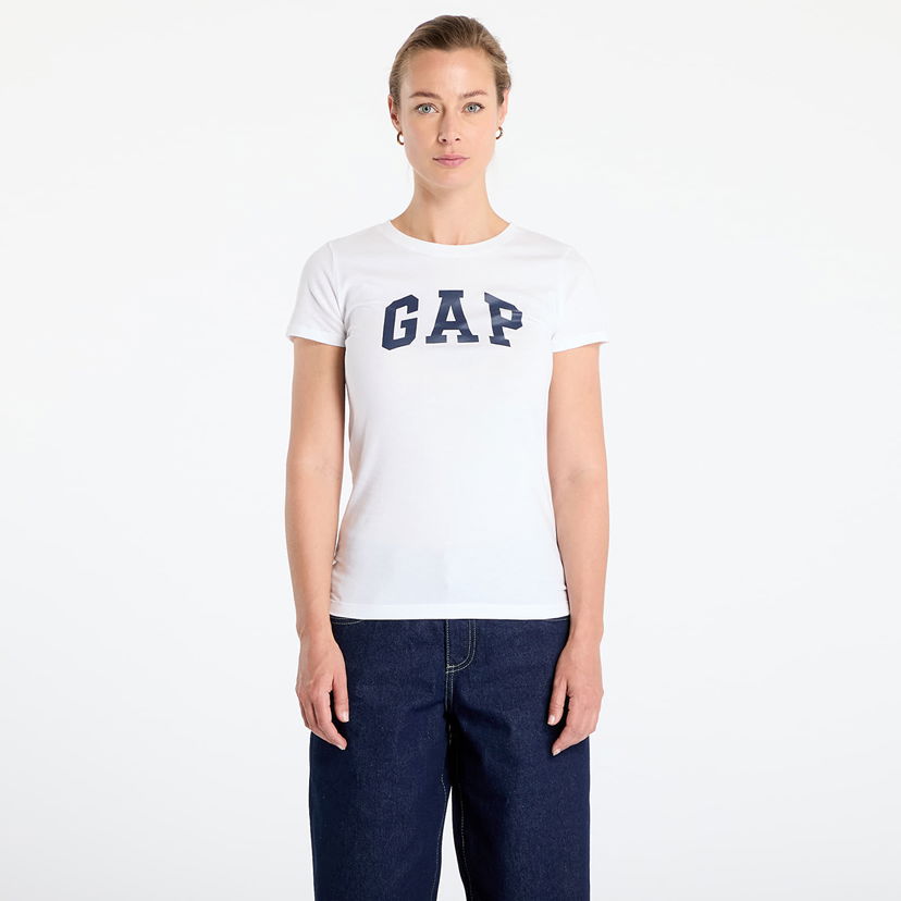 T-shirt GAP Logo Graphic T-Shirt Vit | 729555-12