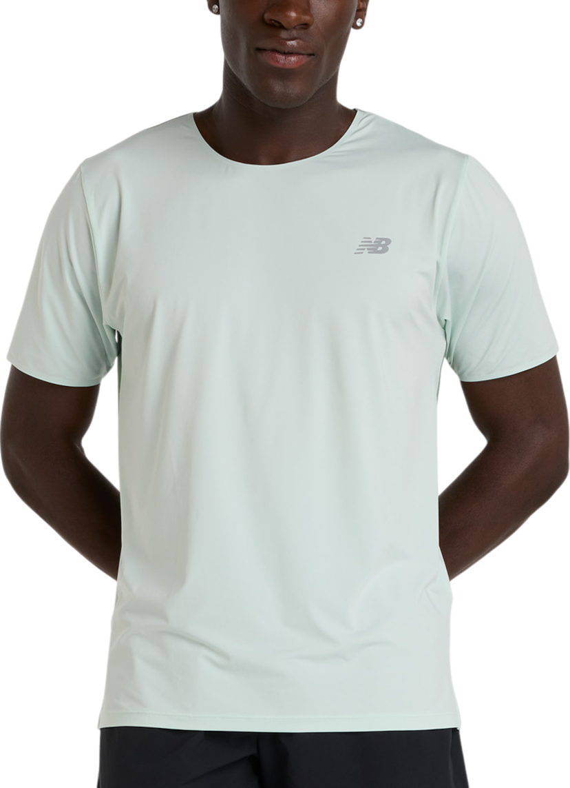 T-shirt New Balance New Balance Race Day T-Shirt Grön | mt43213-cys