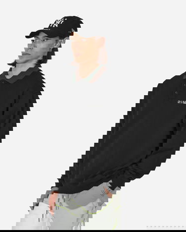 Sweater Dime Terry Rugby Crewneck Svart | DIMESU238BLK, 3