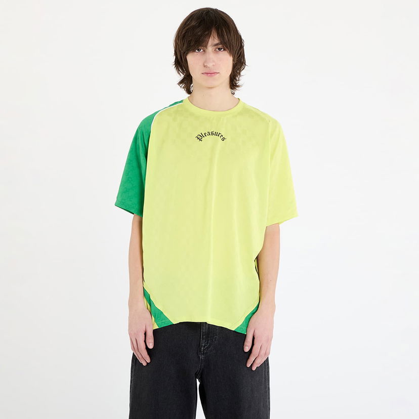 T-shirt Pleasures Pleasures Late Sport T-Shirt Grön | P25SP028 YELLOW