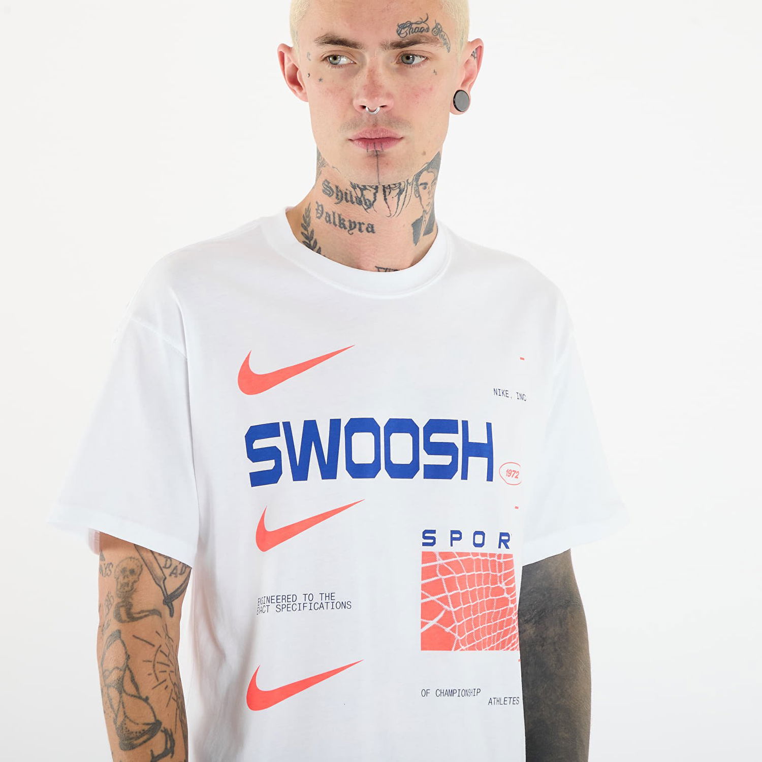 T-shirt Nike NSW Graphic T-shirt SWOOSH SPORT Vit | HV0162-100, 1