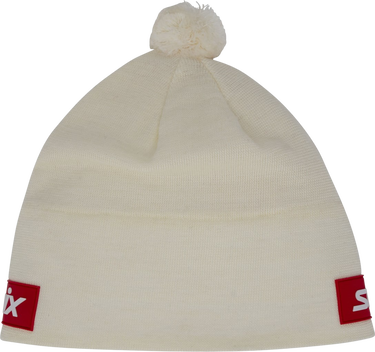 Mössa SWIX Tradition Beanie with Pom Pom Vit | 46574-00025, 1