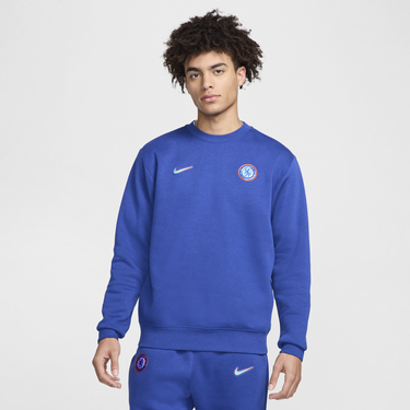 Sweatshirt Nike Football Chelsea FC Club Blå | FQ3008-495, 4