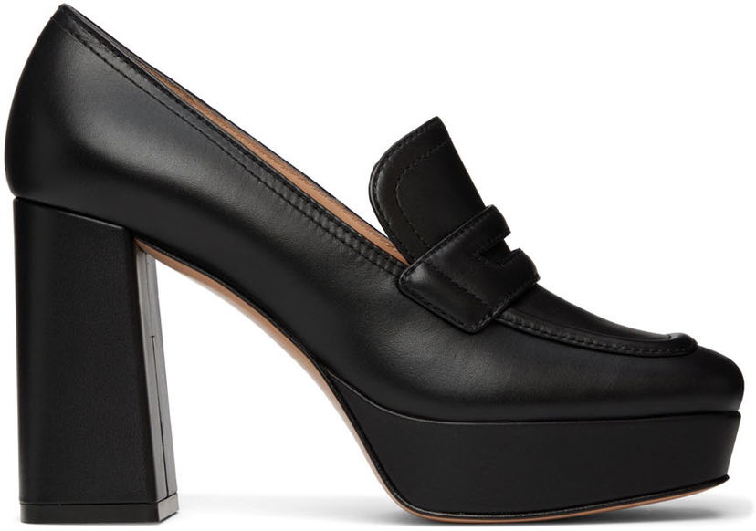 Sneakers och skor Gianvito Rossi Platform Loafers Svart | G25242.70RIC.VGI