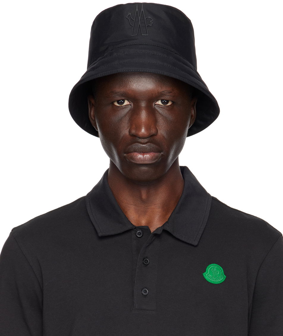 Hatt Moncler Bonded Bucket Hat Svart | J10973B0000453694, 0