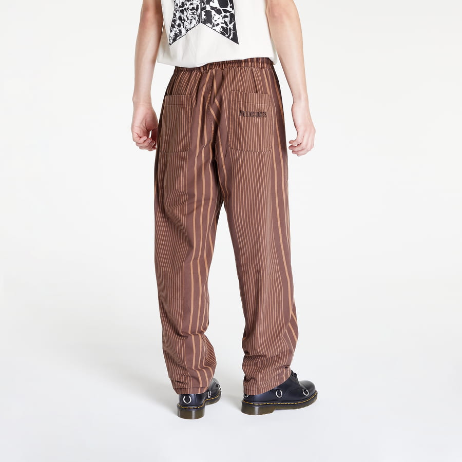 Byxor Pleasures Optics Easy Pant Brun | P22W035 BROWN, 1