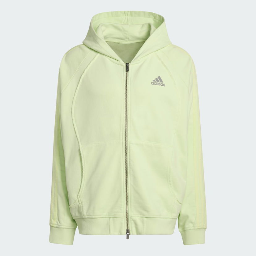 Sweatshirt adidas Performance Adilenium Season 4 Teamgeist Full-Zip Hoodie Grön | KF8528