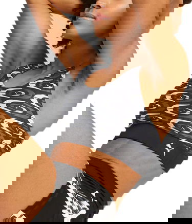 Behå Puma Retro Glam Strappy Sports Bra Flerfärgad | 523892-01, 1