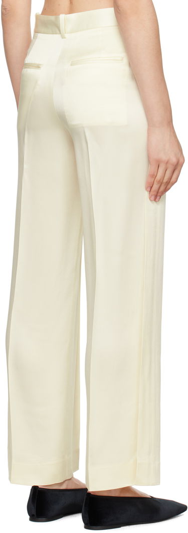 Byxor TOTEME TOTEME Cuff-Slit Trousers Gul | 251-WRB4483-FB0344, 2