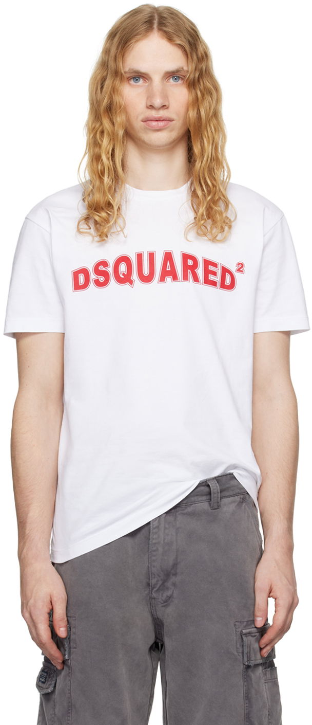 T-shirt DSQUARED2 Cool Fit T-shirt With Print Vit | S71GD1452_D20020