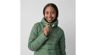 Pufferjacka FJÄLLRÄVEN Pack Down Anorak Insulated Jacket Grön | F86376-614, 4
