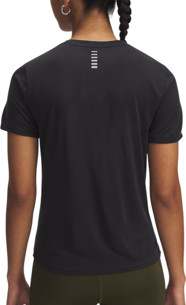 T-shirt Under Armour Under Armour Launch Jacquard Short Sleeve T-Shirt Svart | 6005096-004, 1