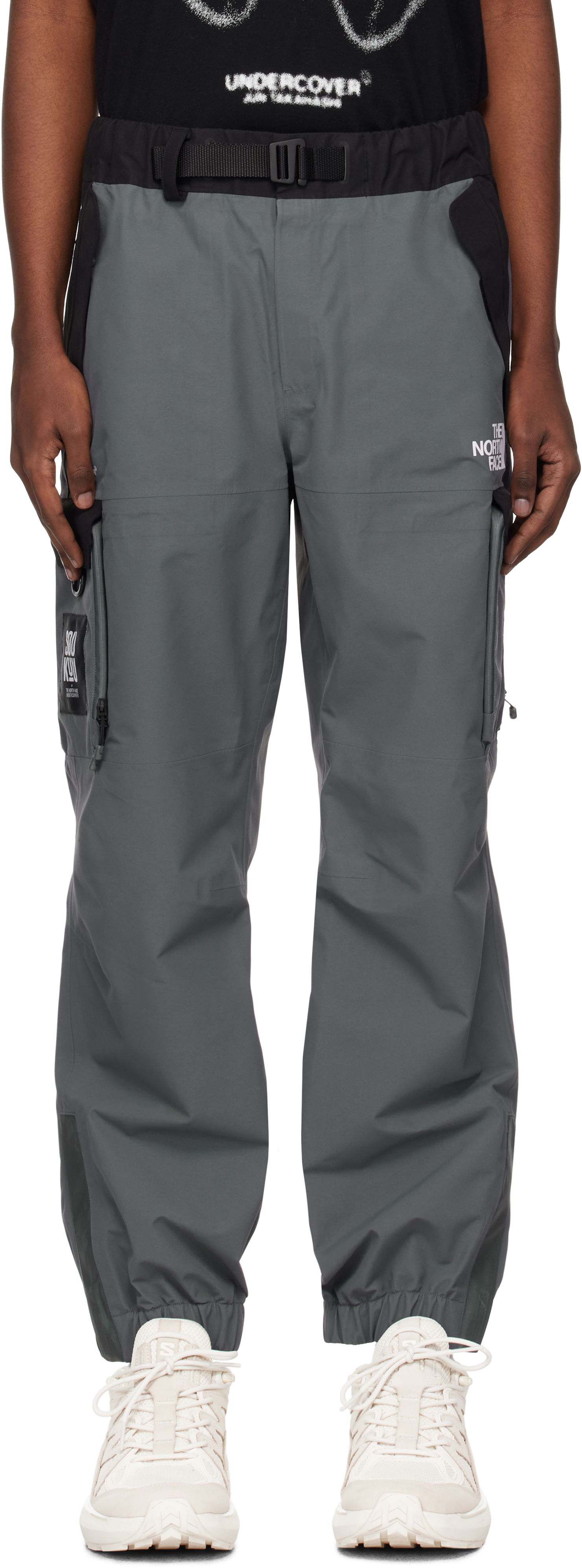 Cargo byxor UNDERCOVER SOUKUU Hike Utility Shell Trousers Grå | NF0A89ZA, 0