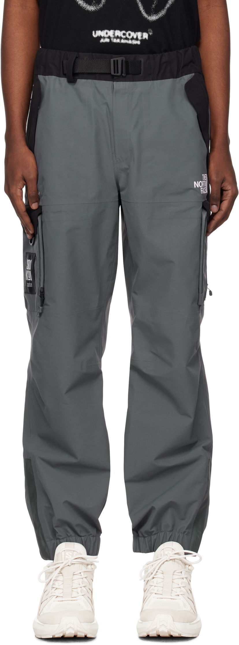 Cargo byxor UNDERCOVER SOUKUU Hike Utility Shell Trousers Grå | NF0A89ZA