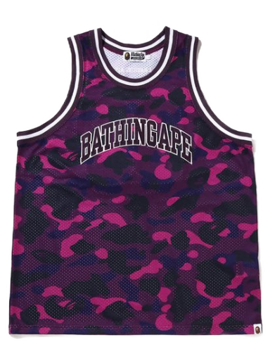Linne BAPE Color Camo Basketball Tank Top Purpur | 1I30-108-019