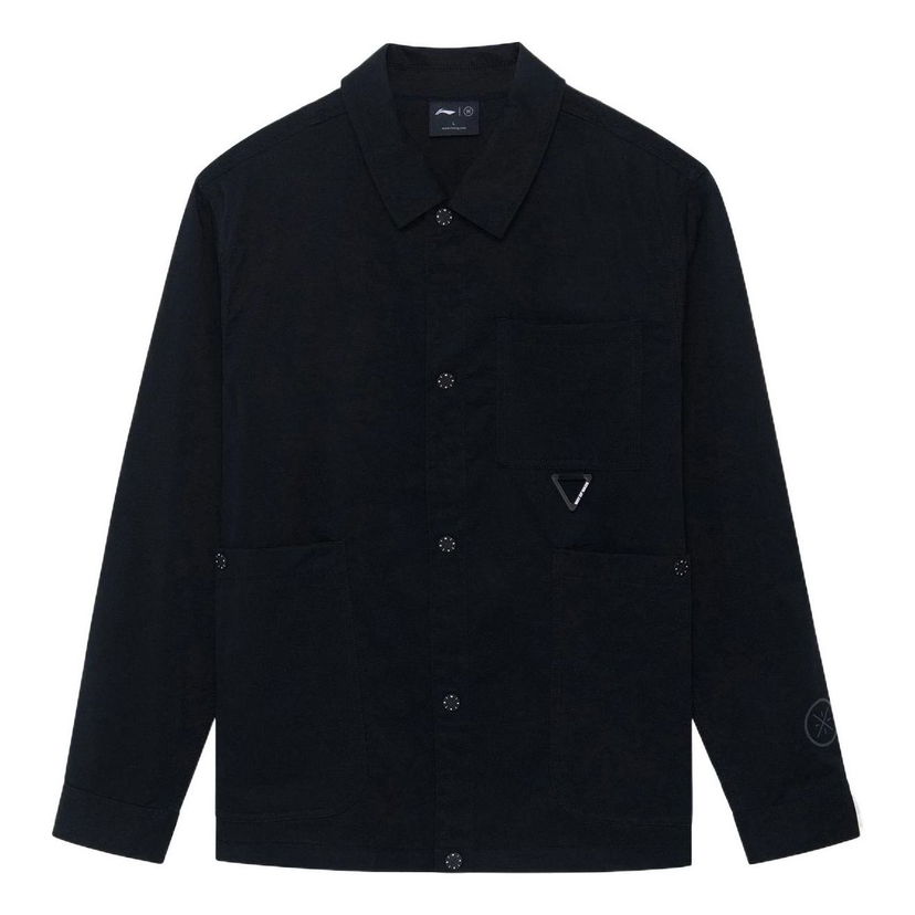 Jacka Li-Ning Wade Graphic Jacket Svart | AFDS397-1
