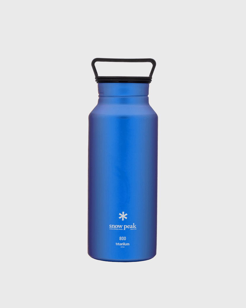 Dricksflaska Snow Peak Titanium Aurora Bottle 800 Blå | TW-800-BL
