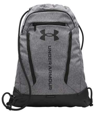 Ryggsäck Under Armour Hustle Sackpack with UA Storm Technology and Front Zip Pocket Grå | 6000519-025, 0