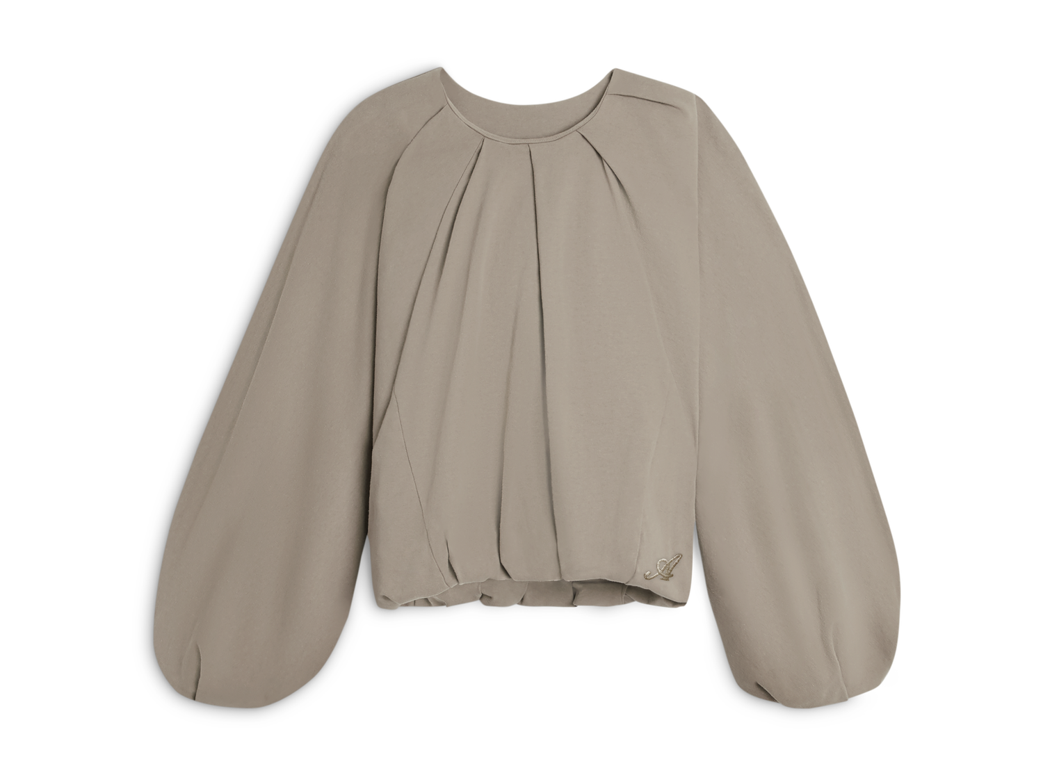 Sweater AXEL ARIGATO Sade Gathered Pullover Brun | A2109002, 1