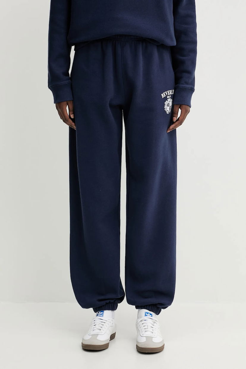 Träningsbyxor Sporty & Rich Sporty & Rich BH Crest Soft Sweatpants Mörkblå | PA050626256BL106