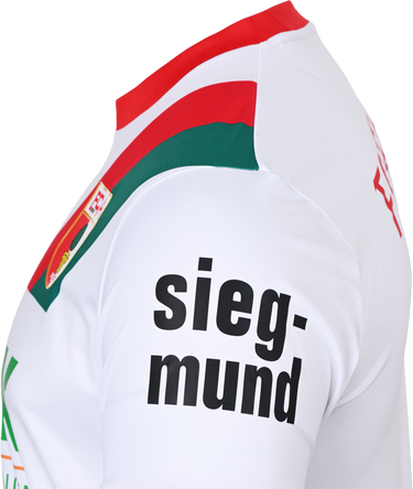 Jersey Mizuno FC Augsburg Home Jersey 2025/26 Vit | p2gacx10-01, 3