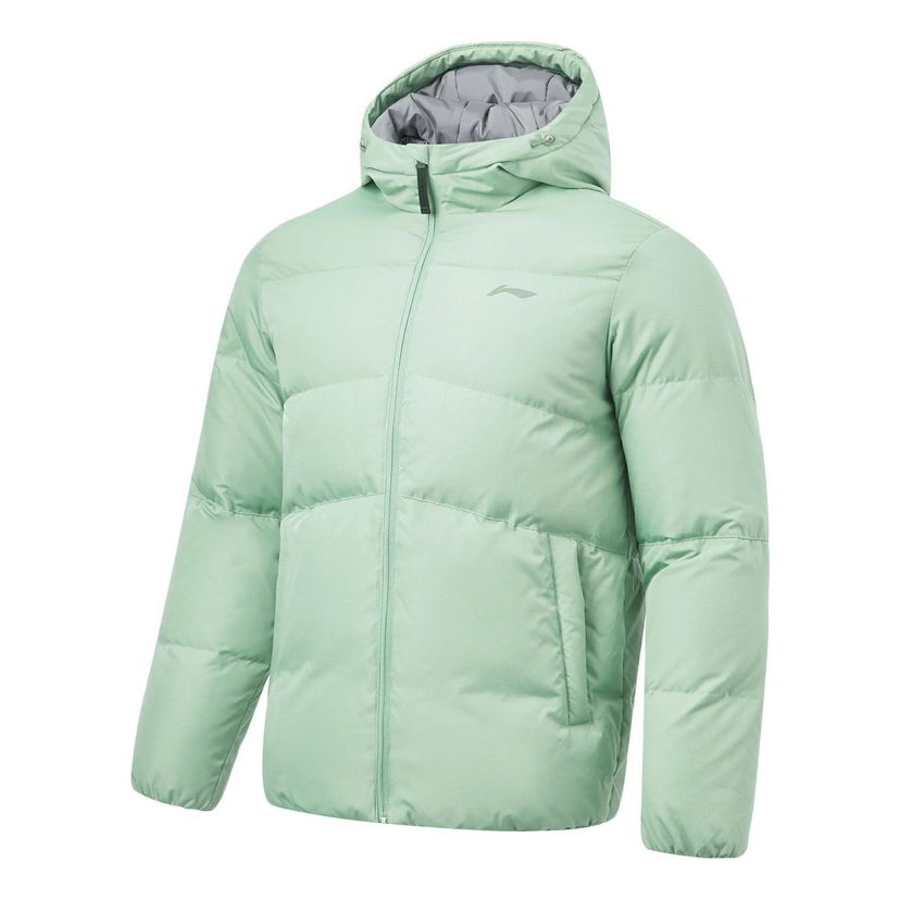 Pufferjacka Li-Ning Lightweight Down Jacket Grön | AYMT061-3