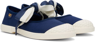 Klä Valentino Valentino Garavani Bay By Bay Ballerinas Blå | 6W2S0LH9WZG, 3