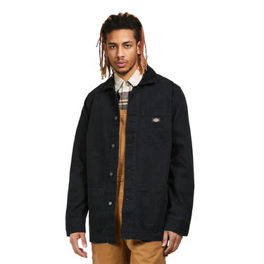 Jacka Dickies Duck Canvas Summer Chore Coat Svart | DK0A4XMJC401, 0