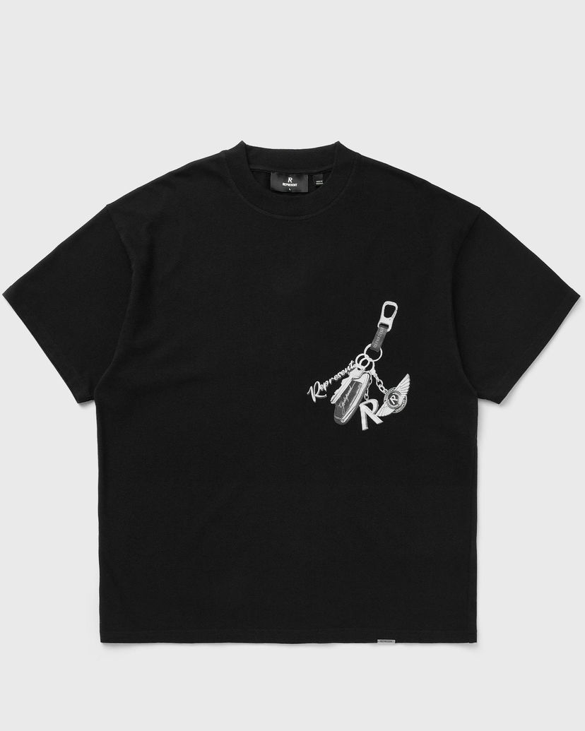 T-shirt Represent Clo Represent KEYS TO THE CLUB TEE Svart | MLM4236-001