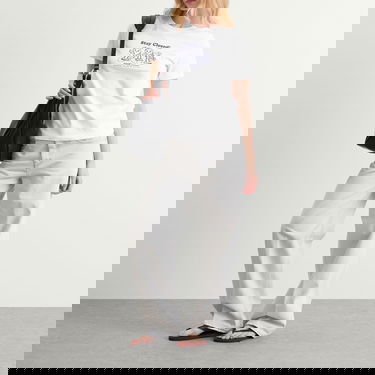 T-shirt CLOSED Stay Button Print T-Shirt, Size Large Vit | C95202-44H-PR-200, 4